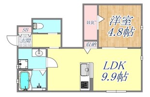 苦楽園オークス２の物件間取画像